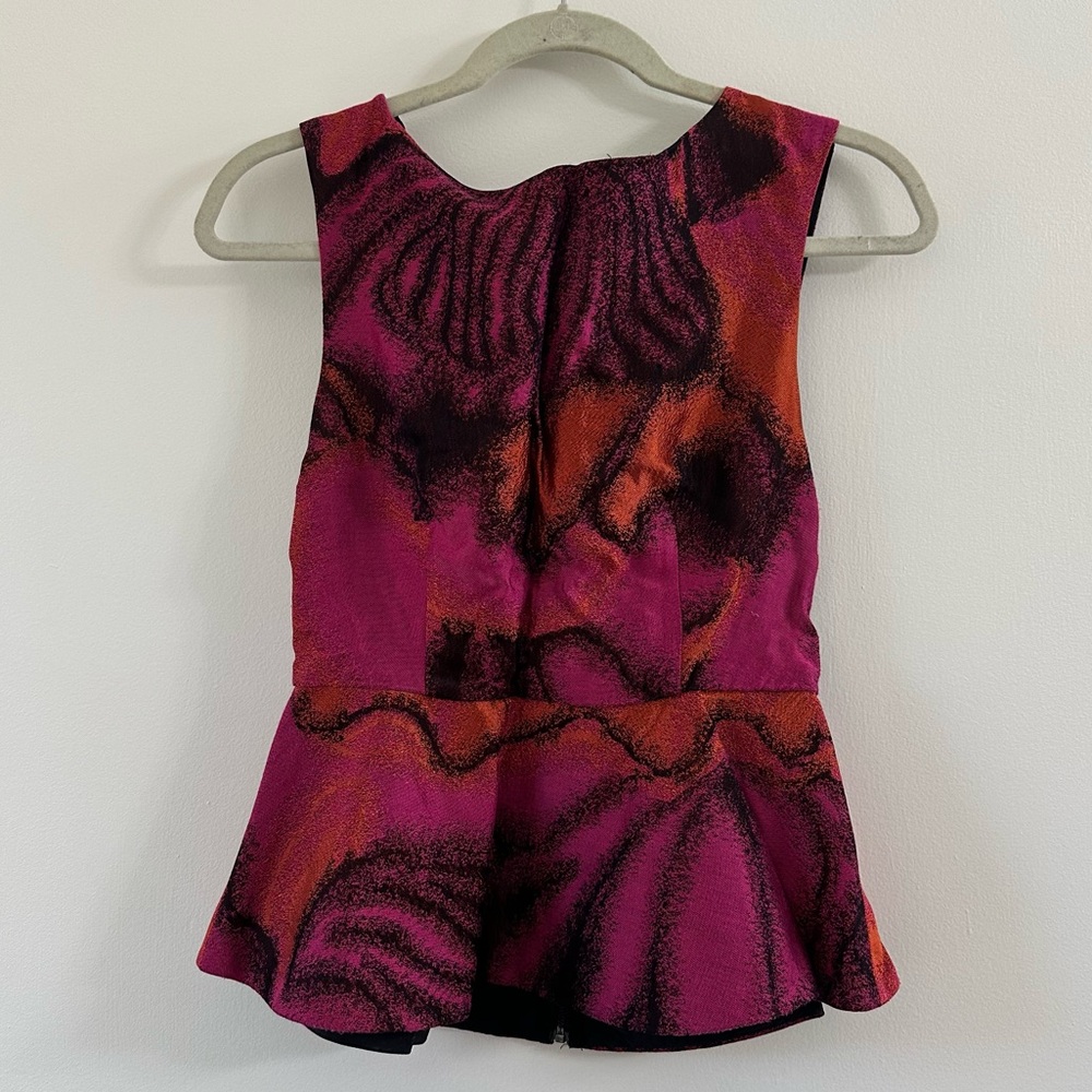 Alice + Olivia Designer Peplum Blouse